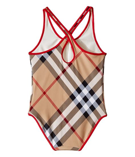 kids burberry swim suit|Burberry kids swimsuits.